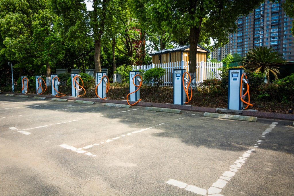 Bedrijf elektrische laadstations